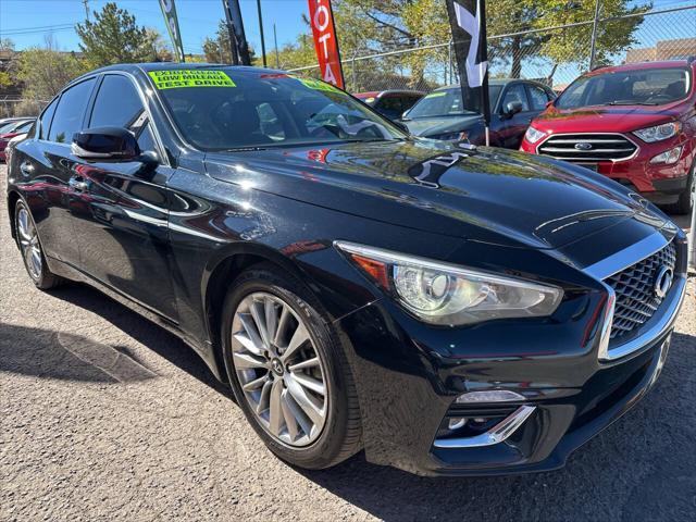 used 2021 INFINITI Q50 car, priced at $22,995