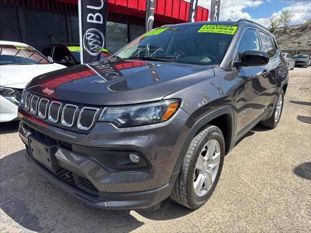used 2022 Jeep Compass car, priced at $23,495