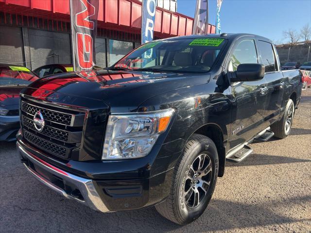 used 2021 Nissan Titan car, priced at $25,995