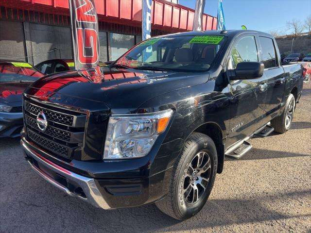 used 2021 Nissan Titan car, priced at $25,995