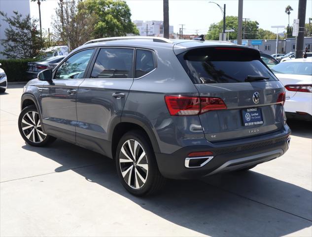 used 2024 Volkswagen Taos car, priced at $25,623