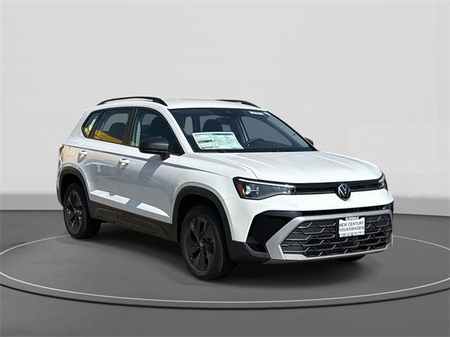 new 2025 Volkswagen Taos car, priced at $24,752