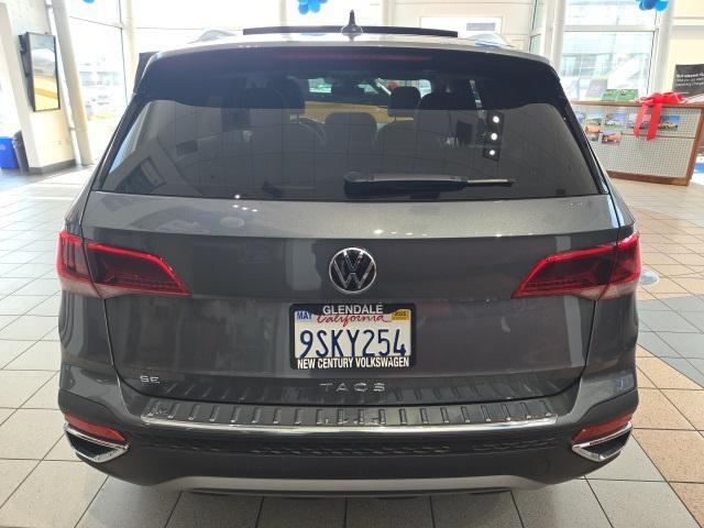 used 2024 Volkswagen Taos car, priced at $29,590