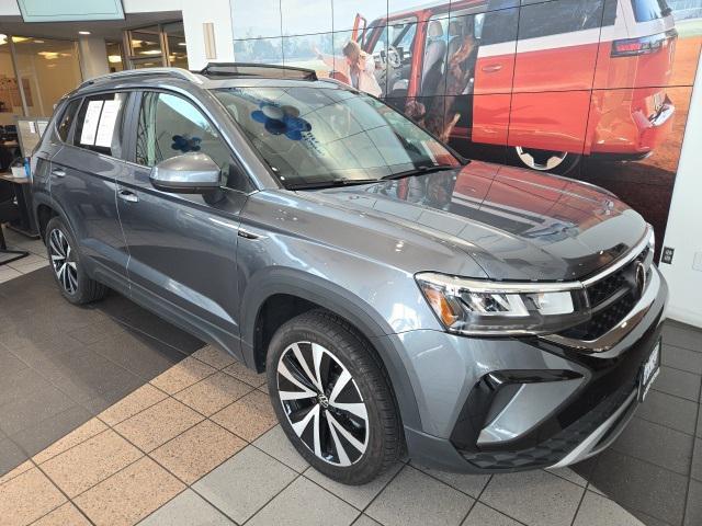 used 2024 Volkswagen Taos car, priced at $29,590