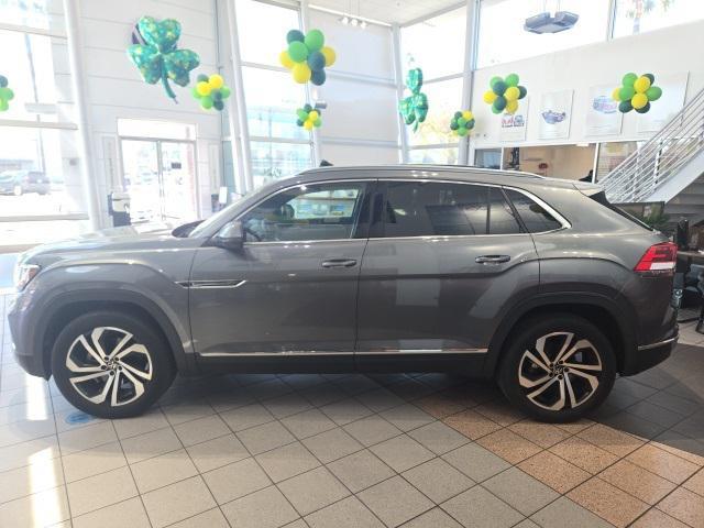 used 2021 Volkswagen Atlas Cross Sport car, priced at $23,388