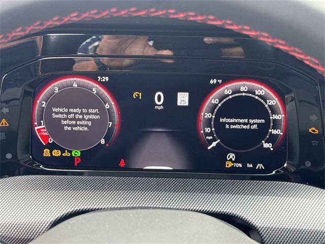 new 2025 Volkswagen Golf GTI car, priced at $33,183