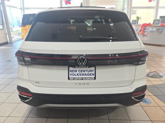 new 2025 Volkswagen Taos car, priced at $31,383