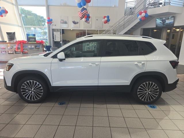 new 2025 Volkswagen Taos car, priced at $31,383