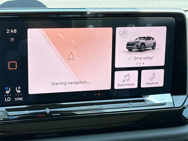 new 2025 Volkswagen Atlas car, priced at $45,899