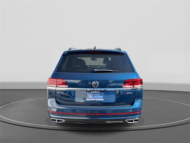 used 2021 Volkswagen Atlas car, priced at $27,998