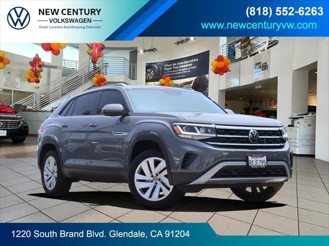 used 2021 Volkswagen Atlas Cross Sport car, priced at $25,997