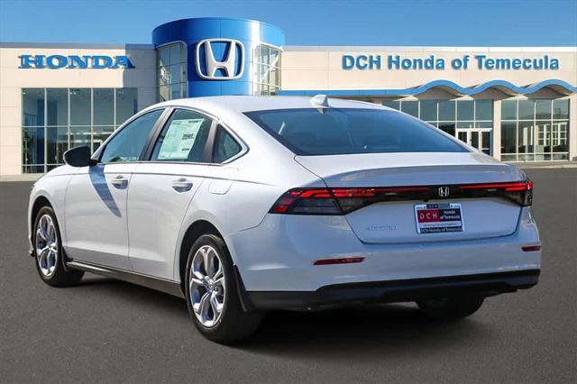 new 2025 Honda Accord car, priced at $29,900