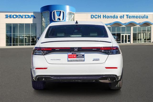 new 2025 Honda Accord Hybrid car, priced at $36,925