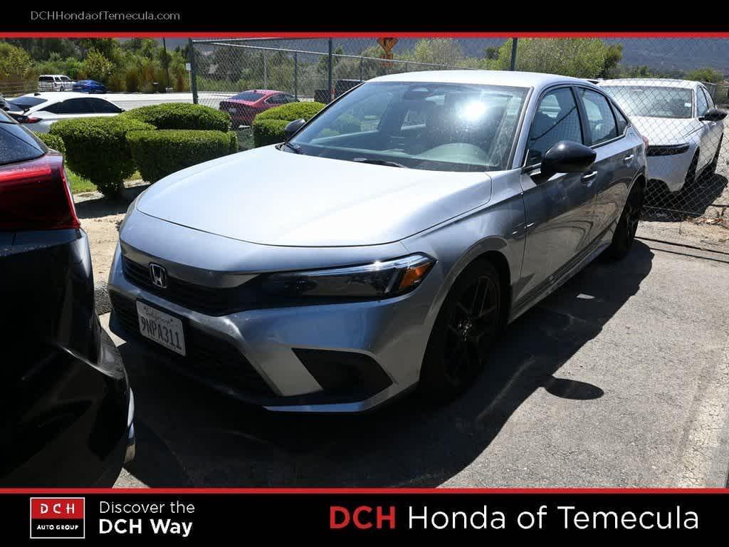 used 2022 Honda Civic car, priced at $25,746