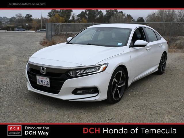 used 2019 Honda Accord car, priced at $21,300