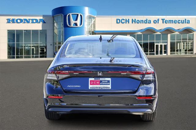 new 2024 Honda Accord car, priced at $29,884