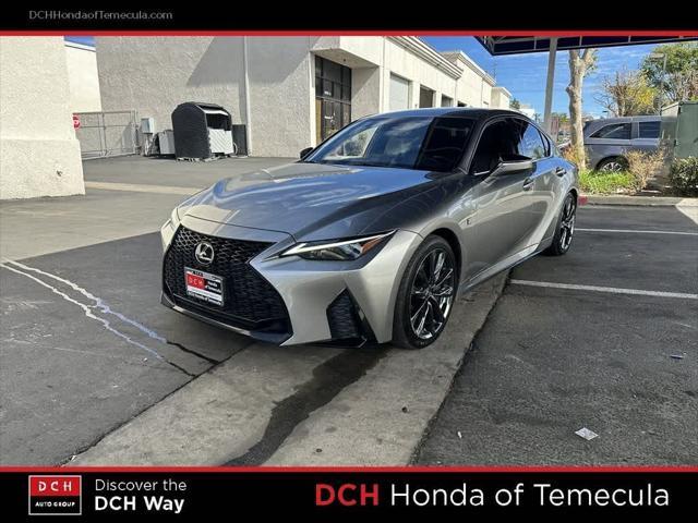 used 2021 Lexus IS 350 car, priced at $35,323