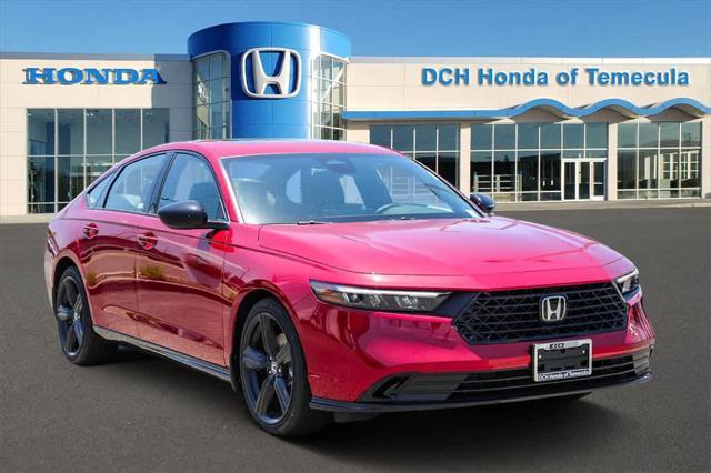 new 2024 Honda Accord Hybrid car, priced at $34,918