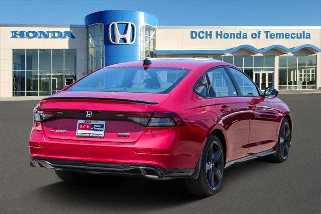 new 2024 Honda Accord Hybrid car, priced at $34,918