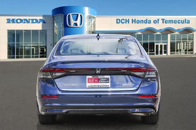 new 2024 Honda Accord Hybrid car, priced at $37,546