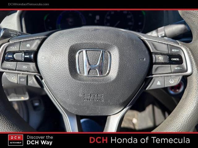 used 2021 Honda Accord Hybrid car, priced at $19,373