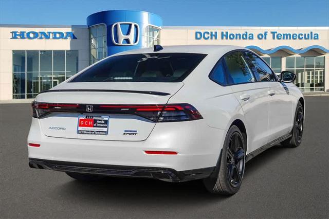 new 2025 Honda Accord Hybrid car, priced at $36,925