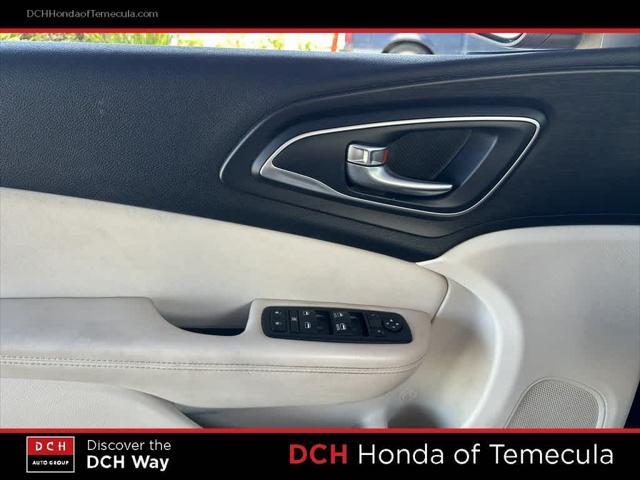 used 2015 Chrysler 200 car, priced at $5,890