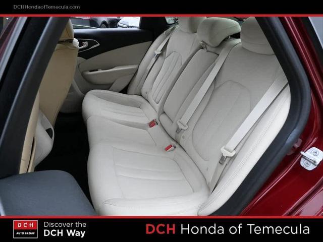 used 2015 Chrysler 200 car, priced at $6,381