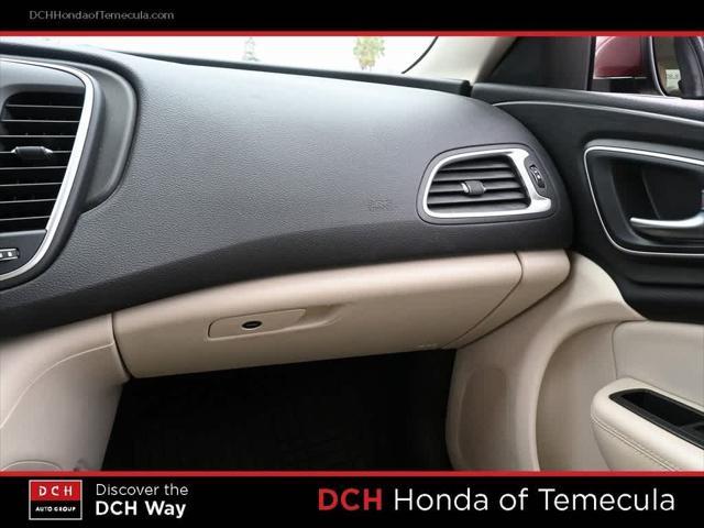 used 2015 Chrysler 200 car, priced at $6,381