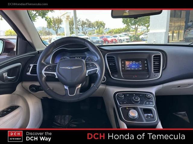used 2015 Chrysler 200 car, priced at $5,890