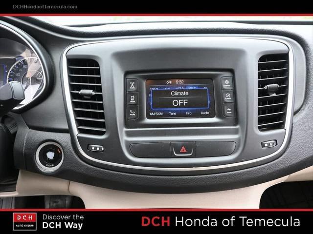 used 2015 Chrysler 200 car, priced at $6,381