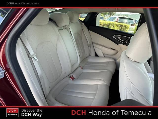 used 2015 Chrysler 200 car, priced at $5,890