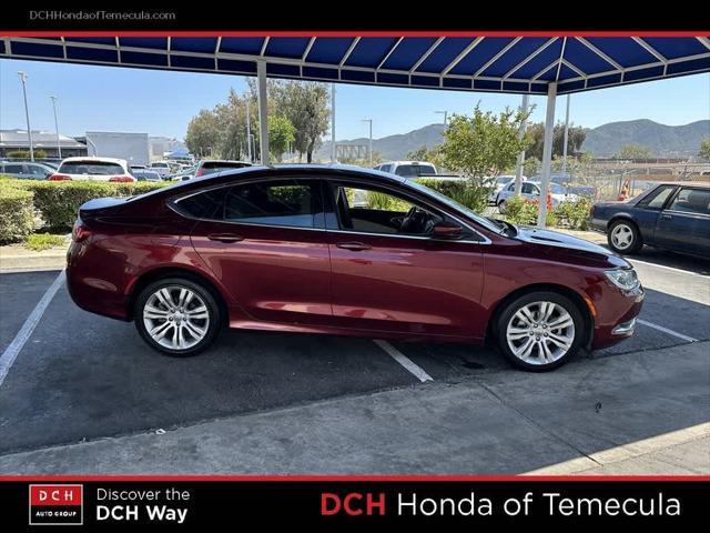 used 2015 Chrysler 200 car, priced at $5,890