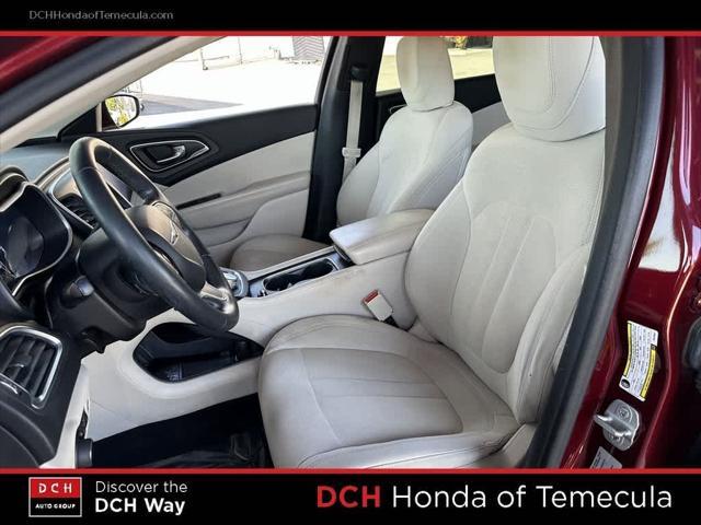 used 2015 Chrysler 200 car, priced at $5,890