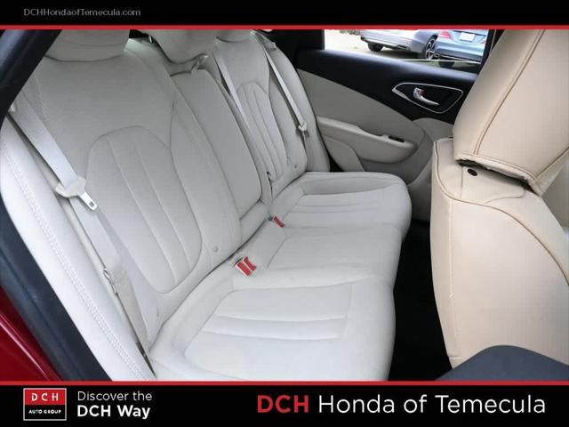 used 2015 Chrysler 200 car, priced at $6,381