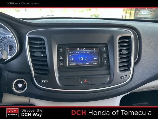 used 2015 Chrysler 200 car, priced at $5,890