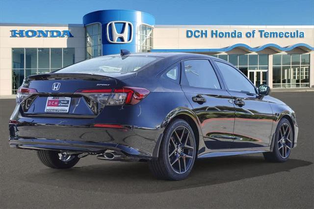 new 2025 Honda Civic car, priced at $27,345