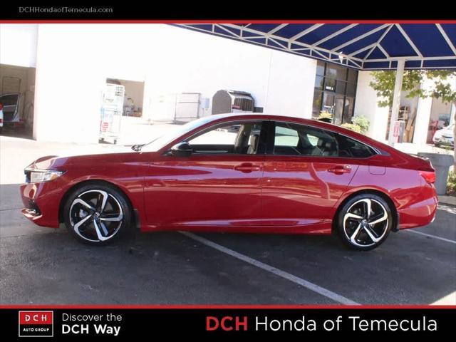 used 2021 Honda Accord car, priced at $23,880