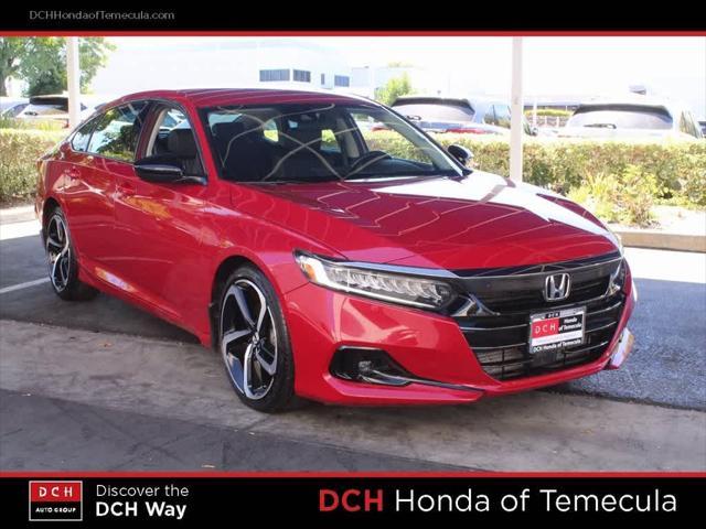 used 2021 Honda Accord car, priced at $23,880