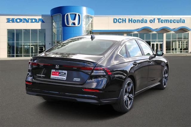 new 2025 Honda Accord Hybrid car, priced at $34,750