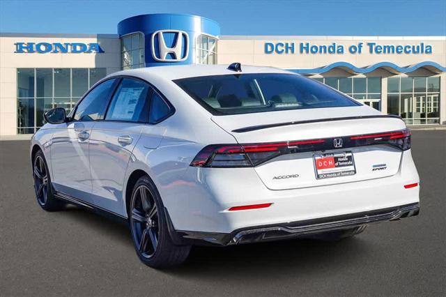 new 2025 Honda Accord Hybrid car, priced at $36,925