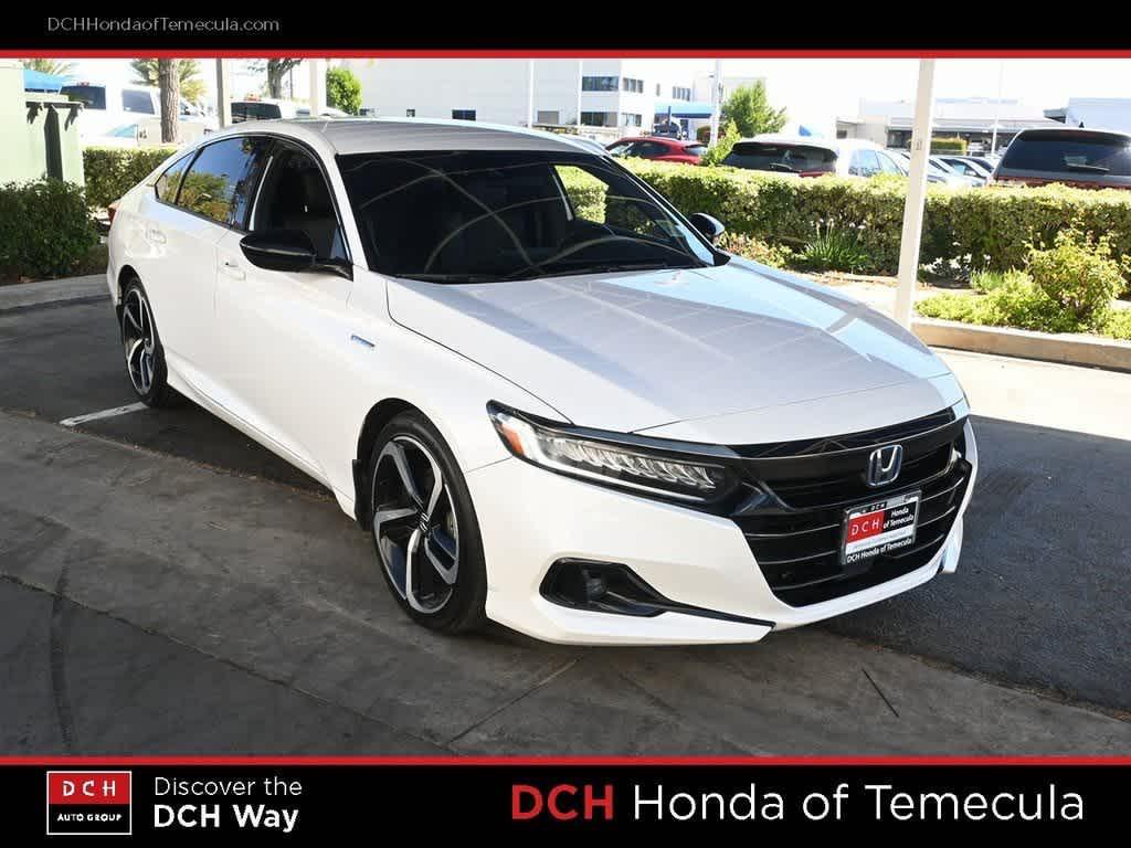 used 2022 Honda Accord Hybrid car, priced at $20,620
