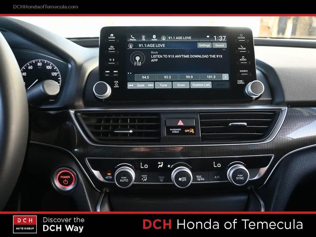 used 2022 Honda Accord Hybrid car, priced at $20,620