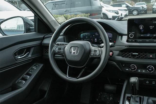 new 2025 Honda Accord car, priced at $31,710