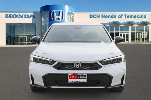 new 2025 Honda Civic car, priced at $30,300