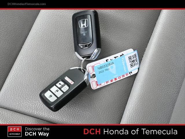 used 2022 Honda Pilot car, priced at $36,291