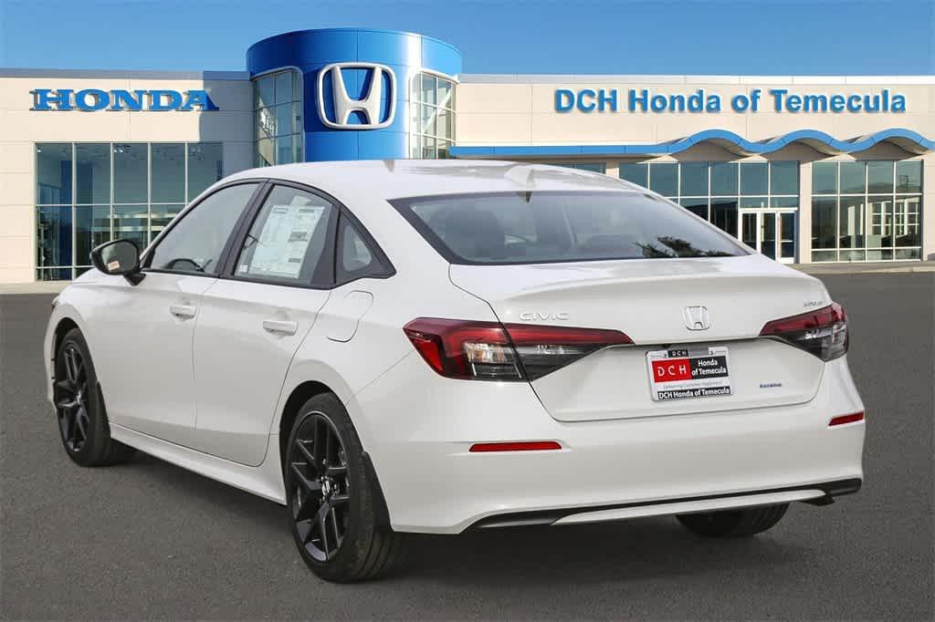 new 2025 Honda Civic Hybrid car, priced at $30,555