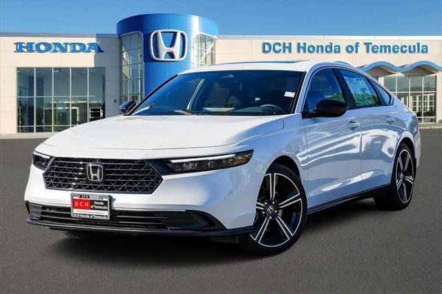 new 2024 Honda Accord Hybrid car, priced at $33,189