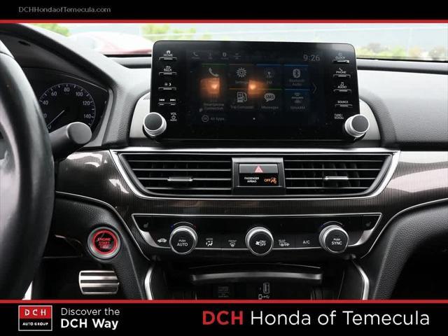 used 2020 Honda Accord car, priced at $17,731