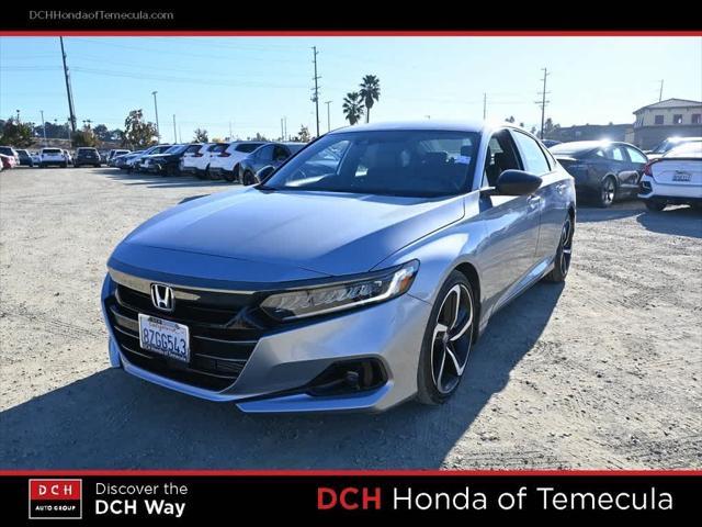 used 2021 Honda Accord car, priced at $25,182